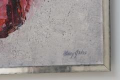 Mary Gehr American Mid Century Abstract Oil on Canvas - 4514602