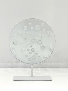 Mary Hilde Ruth Bauermeister Mary Bauermeister Optical Glass Disc Sculpture - 3075400