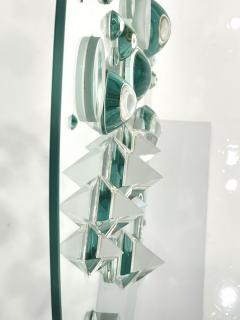 Mary Hilde Ruth Bauermeister Mary Bauermeister Optical Glass Disc Sculpture - 3075407