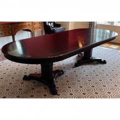 Mary McDonald Interiors 10 Double Pedestal Regency Style Dining Table - 3287072