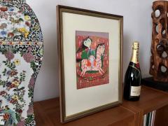 Mary Robinson Blair Mary Blair Original Artwork Girl on Horse - 4593428
