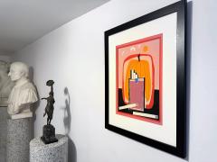 Mary Robinson Blair Mid Century Cigarette Ad Illustration - 4301247