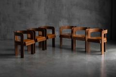 Marzio Cecchi Dining Chairs by Marzio Cecchi Italy 1970s - 4522665