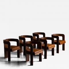 Marzio Cecchi Dining Chairs by Marzio Cecchi Italy 1970s - 4523289