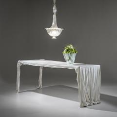 Marzio Cecchi Dining Table in the Form of a Draped Cloth by Marzio Cecchi Italy mid 1970s - 4684131