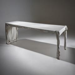 Marzio Cecchi Dining Table in the Form of a Draped Cloth by Marzio Cecchi Italy mid 1970s - 4684139