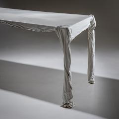 Marzio Cecchi Dining Table in the Form of a Draped Cloth by Marzio Cecchi Italy mid 1970s - 4684142