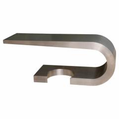 Marzio Cecchi Marzio Cecchi for Studio Most Stainless Steel Desk Console Diapason 1968  - 4273143