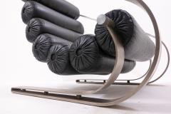 Marzio Cecchi Mid Century Modern Balestra Lounge Chair by Marzio Cecchi - 2562274