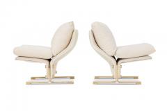 Marzio Cecchi Pair of Lounge Chairs by Marzio Cecchi Italy 1960s - 456295