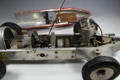 Maserati Tether Race Car Model Gas Powered Aluminum England 1947 - 3129316