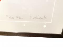 Mashiko Japanese Abstract Expressionist Serigraph Titled 60 - 4516566