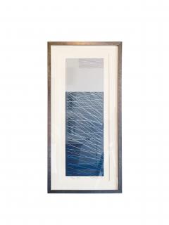 Mashiko Japanese Abstract Expressionist Serigraph Titled 91 - 4516568