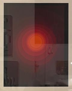 Mashiko Japanese Abstract Expressionist Serigraph Untitled - 4539284