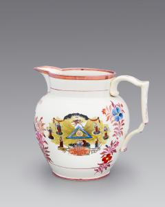 Masonic pitcher made for Benjamin Glover 1823 - 3065965