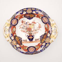 Masons Ironstone Fence and Vase Covered Vegetable Dish England Circa 1830s  - 3691041