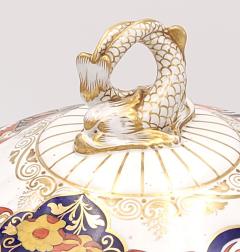 Masons Ironstone Fence and Vase Soup Tureen and Underplate England circa 183 - 3701381