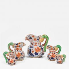 Masons Ironstone Set Five Jugs Pitchers - 4552150