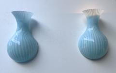 Massimo Giacon Pair of Sconces Murano Glass Nausica by Giacon for Artemide Italy 1990s - 3600550