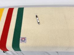 Massimo Iosa Ghini Massimo losa Ghini Plana Bench in 1930s Pendleton Glacier Park Blanket - 4146608