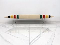 Massimo Iosa Ghini Massimo losa Ghini Plana Bench in 1930s Pendleton Glacier Park Blanket - 4146611