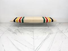Massimo Iosa Ghini Massimo losa Ghini Plana Bench in 1930s Pendleton Glacier Park Blanket - 4146612