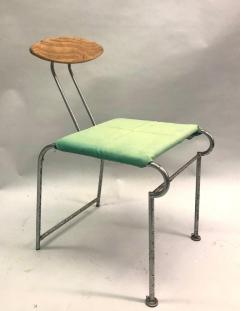 Massimo Iosa Ghini Set of 4 Italian Post Modern Memphis Dining Chairs by Massimo Iosa Ghini - 2372312