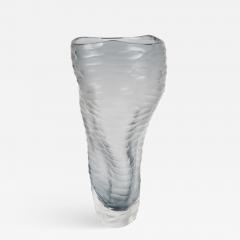 Massimo Micheluzzi Carved Grey Vase - 1080844
