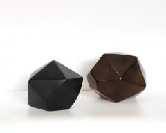 Massimo Micheluzzi MASSIMO MICHELUZZI MURANO GLASS POLIEDRO ABSTRACT SCULPTURES 2025 - 4378408