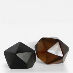 Massimo Micheluzzi MASSIMO MICHELUZZI MURANO GLASS POLIEDRO ABSTRACT SCULPTURES 2025 - 4379393