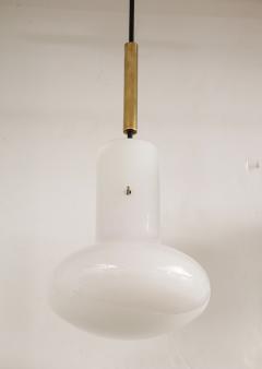 Massimo Vignelli A Double Pendent Light by Massimo Vignelli for Venini 1960 Italy - 3384567