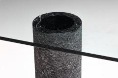 Massimo Vignelli Marble and Glass Dining Table by Massimo Vignelli Italy 1980s - 4529886