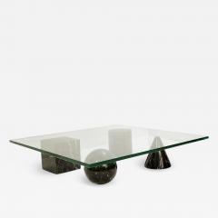 Massimo Vignelli Massimo Lella Vignelli Metaphora Coffee Table In Black Marble - 1852498