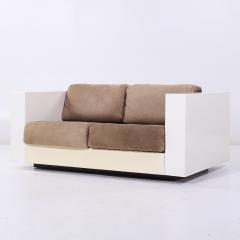 Massimo Vignelli Massimo Vignelli for Poltronova Saratoga Mid Century Settee Sofa - 3910617