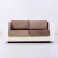 Massimo Vignelli Massimo Vignelli for Poltronova Saratoga Mid Century Settee Sofa - 3910618