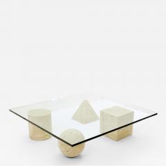 Massimo Vignelli Mid Century Metaphora Coffee Table by Massimo Lella Vignelli - 2784360