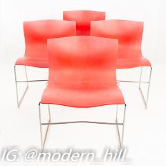 Massimo Vignelli for Knoll International Handkerchief Chairs Set of 4 - 2355921