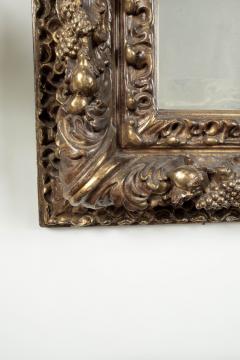 Massive 18th Century Italian Gilded Papier M ch Mirror - 3109885