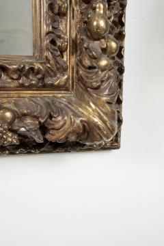 Massive 18th Century Italian Gilded Papier M ch Mirror - 3109888