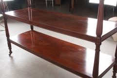 Massive 19th Century English Mahogany Trolley - 1667503