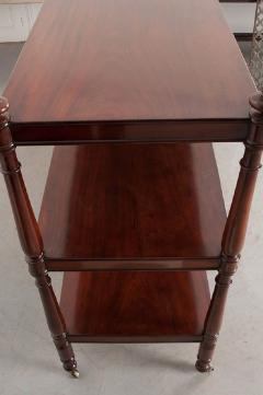 Massive 19th Century English Mahogany Trolley - 1667506