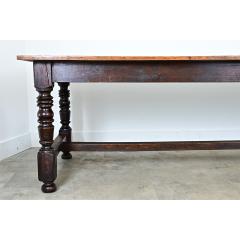 Massive French 1930 s Applewood Farm Table - 4798365