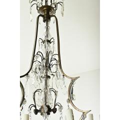 Massive French Brass Crystal Chandelier - 3697002