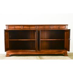 Massive French Louis Philippe Walnut Enfilade - 3715574