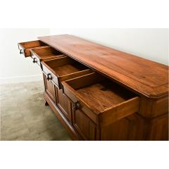 Massive French Louis Philippe Walnut Enfilade - 3715585