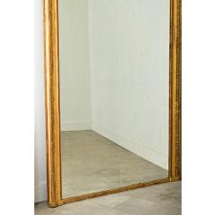 Massive French Louis XVI Style Gilt Mantle Mirror - 3856322