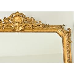 Massive French Louis XVI Style Mantle Mirror - 3820282