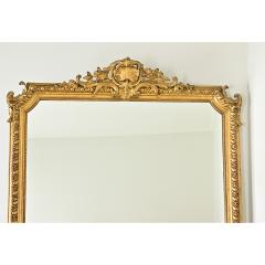 Massive French Louis XVI Style Mantle Mirror - 3820283
