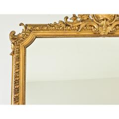 Massive French Louis XVI Style Mantle Mirror - 3820294