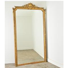 Massive French Louis XVI Style Mantle Mirror - 3820383